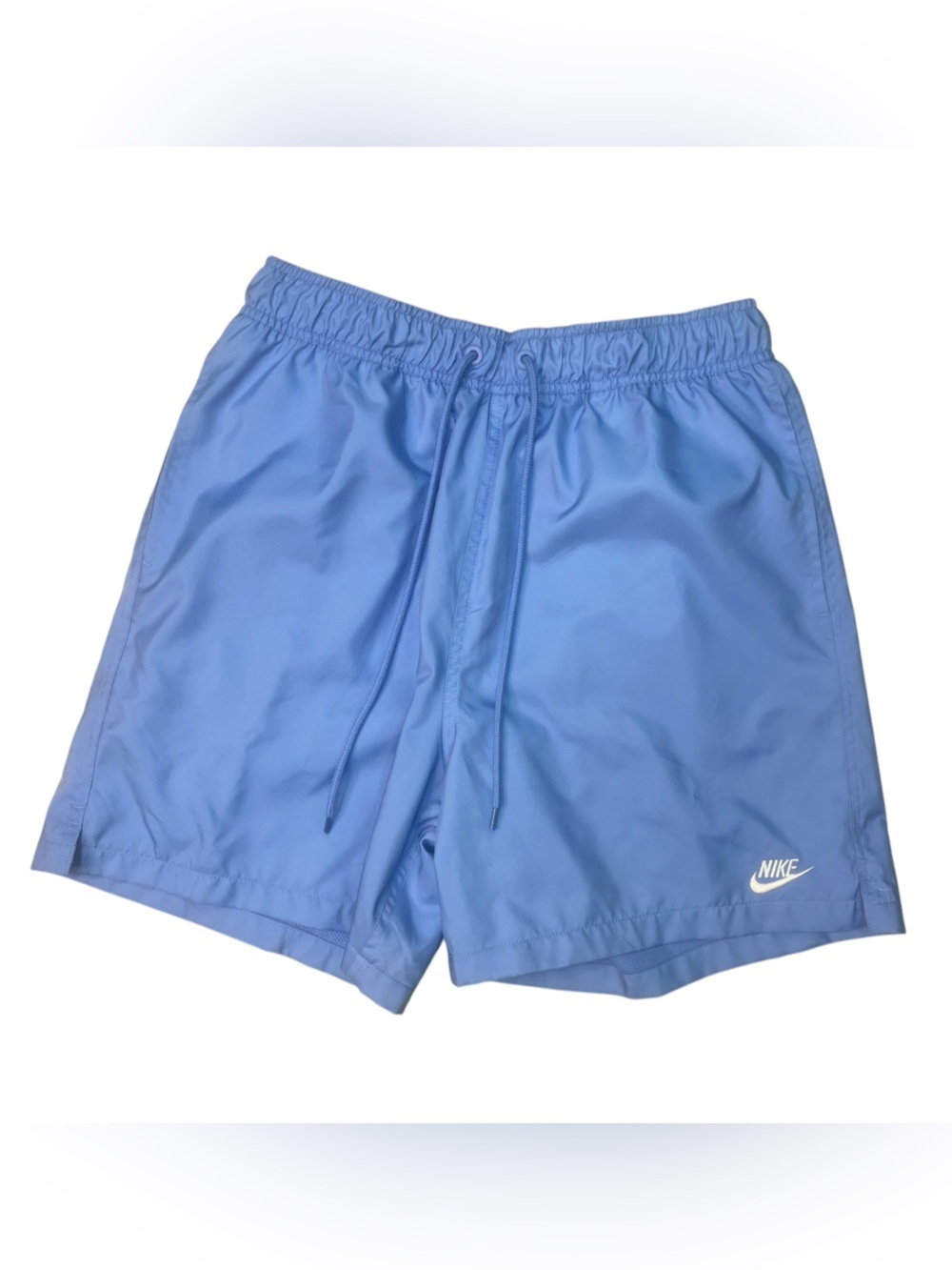 Sz S Nike Sky Blue Athletic Swim Shorts